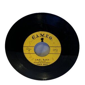 Charlie Gracie Cool Baby/You Got A Heart Like A Rock (7" Vinyl, 1957) Cameo 118